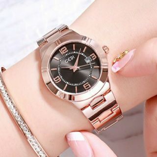 ภาพขนาดย่อของภาพหน้าปกสินค้าGEDI 81010 เรียบง่าย 100% นาฬิกาแฟชั่น นาฬิกาข้อมือผู้หญิง จากร้าน minutemore บน Shopee