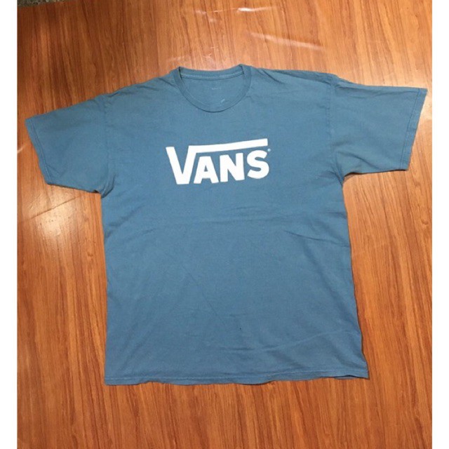 เสื้อยืดสเก็ตมือสอง-vans-size-xl-มือ2สามารถปรับแต่งได้