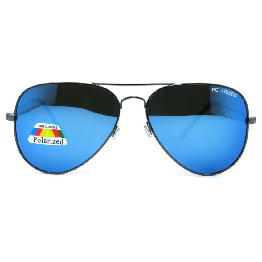 polarized-แว่นกันแดด-แฟชั่น-รุ่น-3026-สีเทาเลนล์ปรอทน้ำเงิน-เลนส์โพลาไรซ์