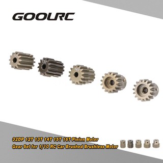 goolrc 32 dp 3 . 175 mm 12 t 13 t 14 t 15 t 16 t ชุดมอเตอร์เกียร์มอเตอร์สําหรับ 1/10 rc รถยนต์