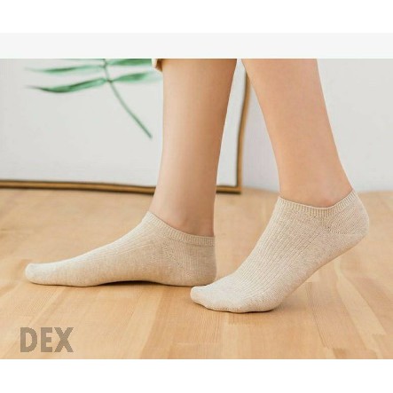 ภาพสินค้าถุงเท้าข้อสั้น ญี่ปุ่น 8 สีพาสเทล ใส่ได้ทั้งหญิงชาย Freesize จากร้าน dex_shop2 บน Shopee ภาพที่ 4