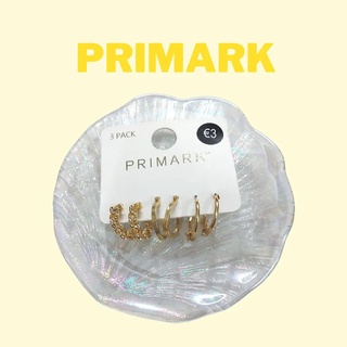 ต่างหู (เซท 3 คู่) แบรนด์: Primark (แบรนด์แท้)