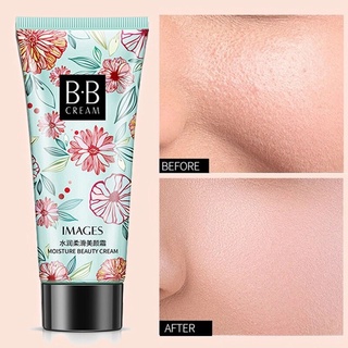 BB ครีม สำหรับผิวขาวธรรมชาติ เนื้อบางเบา ปกปิด คุมมัน กันน้ำ หน้าเนียนใส Images BB Cream 30g บีบีครีมซีซีครีม