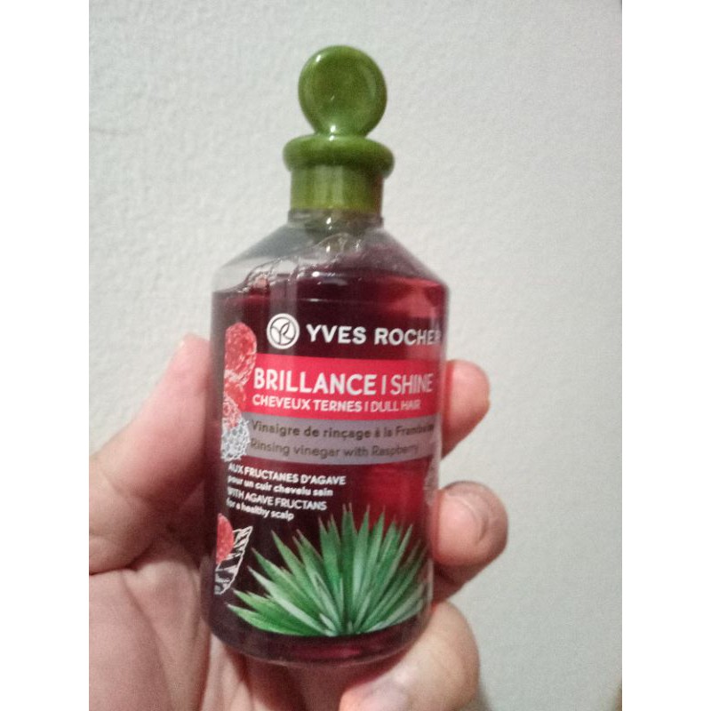 Yves Rocher Shine Rinsing Vinegar Raspberry 150ml. ฝาเขียว | Shopee ...