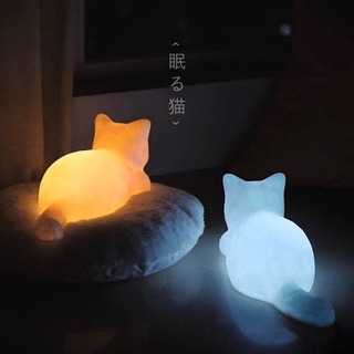 ส่งด่วน🍑โคมไฟ โคมไฟรูปแมว โคมไฟประดับห้อง โคมไฟน่ารักๆ +รับเขียนโน๊ต คำอวยพรส่งเป็นของขวัญน้า โคมไฟแมว