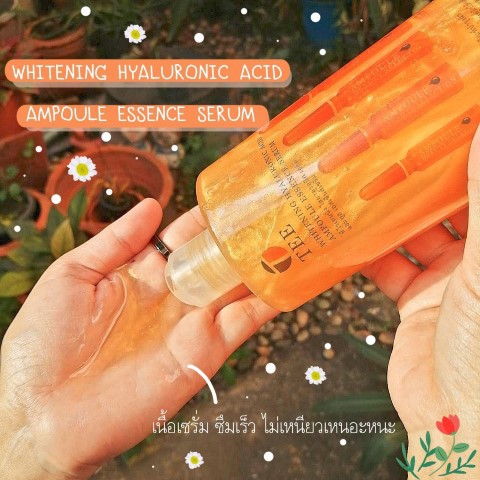 เซรั่มไฮยา-เนื้อเซรั่มทองคำ-tee-whitenning-hyaluronic-acid