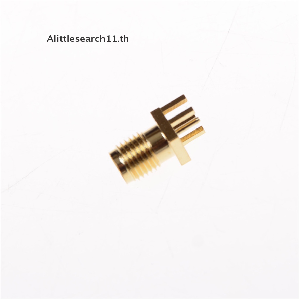 alittlesearch11-อะแดปเตอร์เชื่อมต่อแจ็คตัวเมีย-sma-pcb-edge-mount-solder-0-062-นิ้ว-rf-10-ชิ้น
