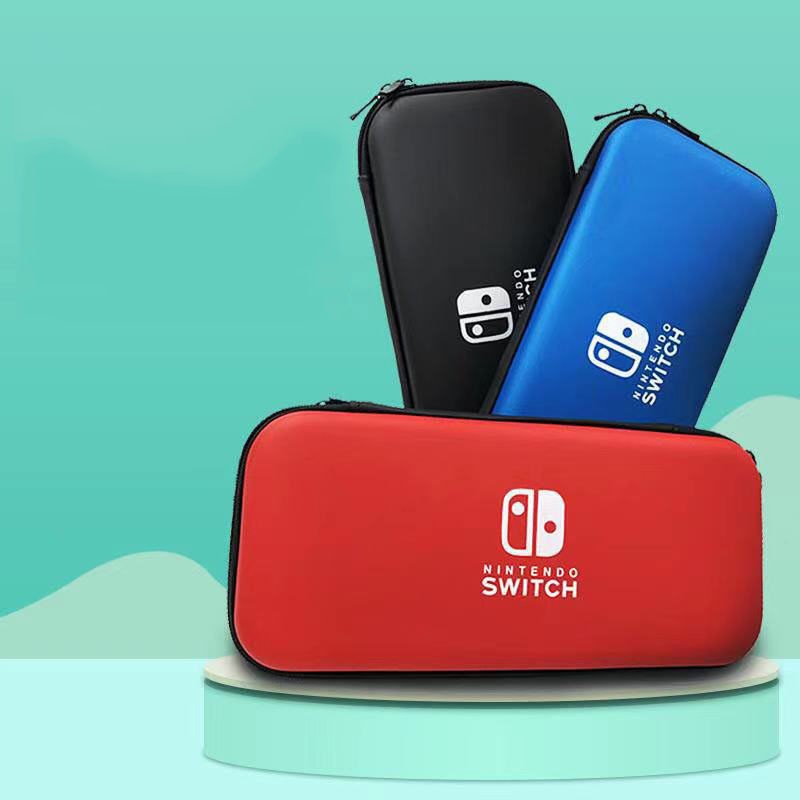 คสกระเป๋าเกมnintendoswitch-carrying-case-logoขาว-black-red-blue