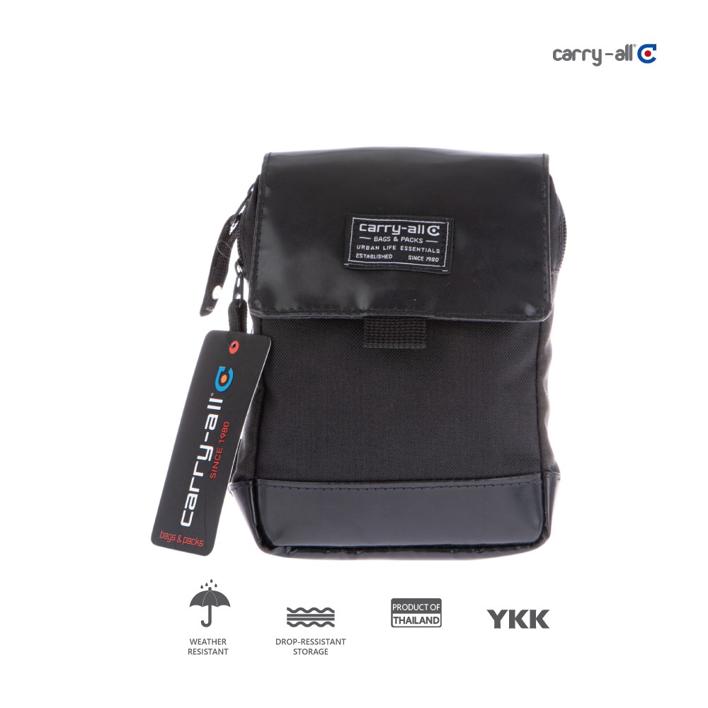 carry-all-กระเป๋าสะพายข้างแฟชั่น-casyg-3009-ขนาด-13-17-3-ซม-สีดำ