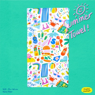 SURF N TURF SUMMER TOWEL