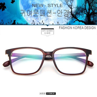 Fashion เกาหลี แฟชั่น แว่นตากรองแสงสีฟ้า รุ่น 2369 C-4 สีน้ำตาล ถนอมสายตา (กรองแสงคอม กรองแสงมือถือ) New Optical filter