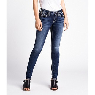 Silver jeans Suki skinny ผ้ายืด เอว 30"