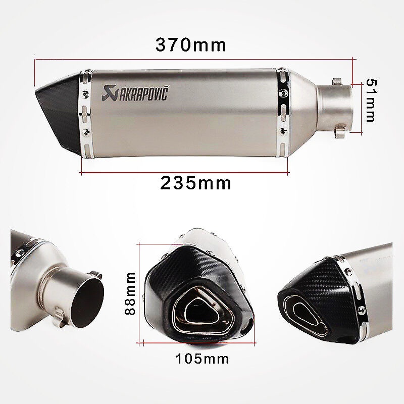 ท่ออาคาโปวิค-ปลายท่อakrapovic-ท่อสูตร-ท่อรถมอเตอร์ไซค์-ท่อ2นิ้ว-โลโก้เลเซอร์-ใส่ได้ทุกรุ่น-forza350-nmax-vespa-aerox