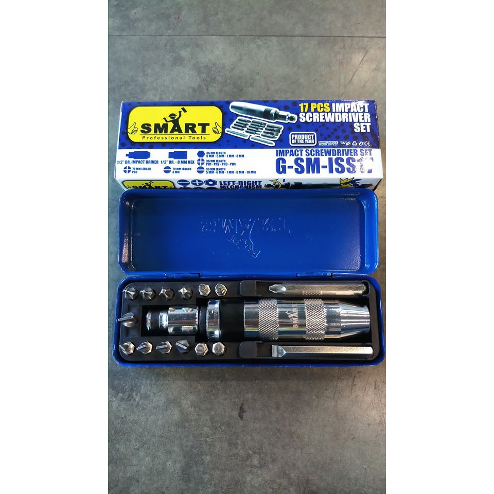 Active tools ไขควงตอก SMART 17 pcs | Shopee Thailand