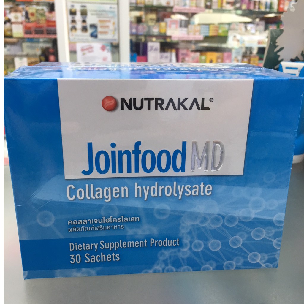ภาพสินค้าแก้ปวดข้อ NUTRAKAL JOINFOOD collagen hydrolysate 30 ซอง สำหรับโรคข้อโดยตรง ข้อลั่น ข้อฝืด ข้อติดขัด จากร้าน finpharm บน Shopee ภาพที่ 1