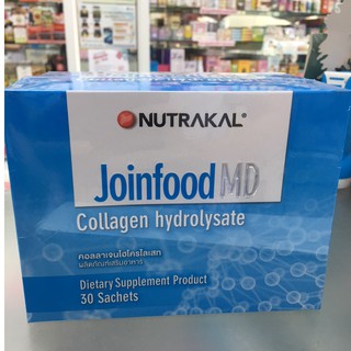 ภาพขนาดย่อของภาพหน้าปกสินค้าแก้ปวดข้อ NUTRAKAL JOINFOOD collagen hydrolysate 30 ซอง สำหรับโรคข้อโดยตรง ข้อลั่น ข้อฝืด ข้อติดขัด จากร้าน finpharm บน Shopee ภาพที่ 1