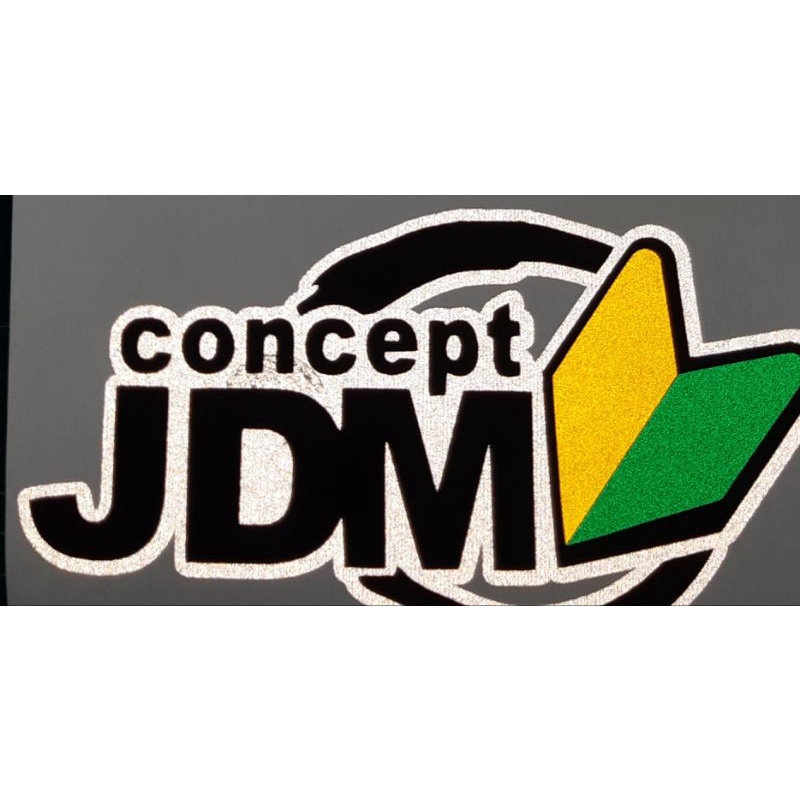 สติ๊กเกอร์-แนวญี่ปุ่น-concept-jdm-งานตัด-3m-สะท้อนแสง