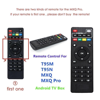 รีโมทคอนโทรลเปลี่ยนได้สําหรับ Mxq 4K Mxq Pro H96 Android Tv T95M Smart T95N Box Z6C8