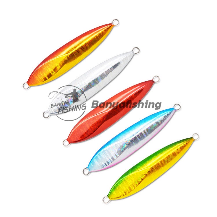 เหยื่อจิ๊กกิ้ง-เหยื่อจิ๊ก-เรืองแสง-jigging-80-100-130g-แคส-ตกปลาเก๋า-ปลาอินทรี-เหยื่อตกปลา-อุปกรณ์ตกปลา-งานทะเล