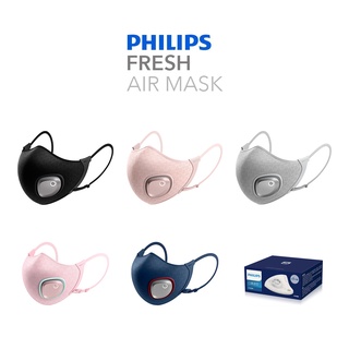 ภาพหน้าปกสินค้า( พร้อมส่งในไทย ) PHILIPS FRESH AIR MASK หน้ากากอนามัยไฟฟ้า ระดับ N95 ป้องกันฝุ่น PM2.5 มีพัดลมระบายอากาศ / หน้ากากไฟฟ้า ที่เกี่ยวข้อง