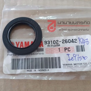 ภาพหน้าปกสินค้า9310226042 ซีลสเตอร์หน้า RXS RXK VR TZR TZM JR-120 แท้  YAMAHA  26x38x5 ซีล yamaha 93102-26042 ที่เกี่ยวข้อง