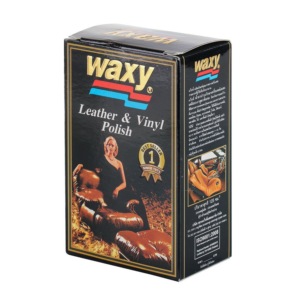 น้ำยาทำความสะอาดรถยนต์-น้ำยาเคลือบเงาหนังรถยนต์-waxy-125-มล-น้ำยาทำความสะอาด-ผลิตภัณฑ์และของใช้ภายในบ้าน-gloss-coating