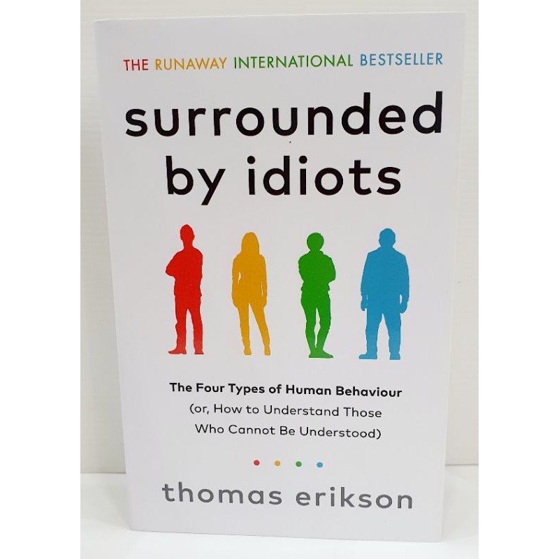 Surrounded By Idiots And Surrounded By Psychopaths หนังสือภาษาอังกฤษ มือ