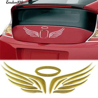 Emden 3 D Angel Wing สติ๊กเกอร์สำหรับติดตกแต่งรถยนต์