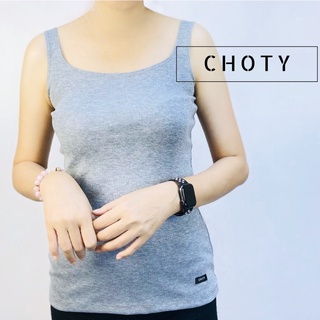 (ผ้าร่อง / กล้ามตรง ไซส์ S-M) แบรนด์ CHOTYSHOP สินค้าผลิตในไทย  QAR.B