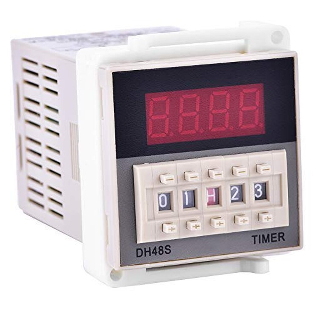 DH48S-2Z 220VAC ไทม์เมอร์ รีเลย์ พร้อมฐาน Delay Timer Relay with Socket ...