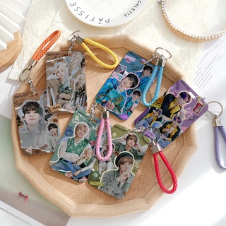 พวงกุญแจ รูปรถบัส BTS DECO KIT V JUNGKOOK JIMIN JIN สไตล์นักธุรกิจ สําหรับนักเรียน