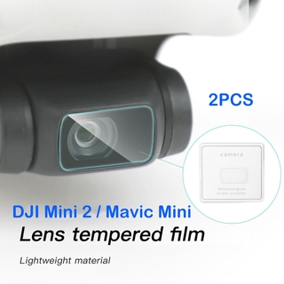 ภาพหน้าปกสินค้าฟิล์มกระจกนิรภัย ป้องกันเลนส์ ป้องกันรอยขีดข่วนหน้าจอ อุปกรณ์เสริม สําหรับ DJI Mini 2 Mini SE Mavic Mini ซึ่งคุณอาจชอบราคาและรีวิวของสินค้านี้