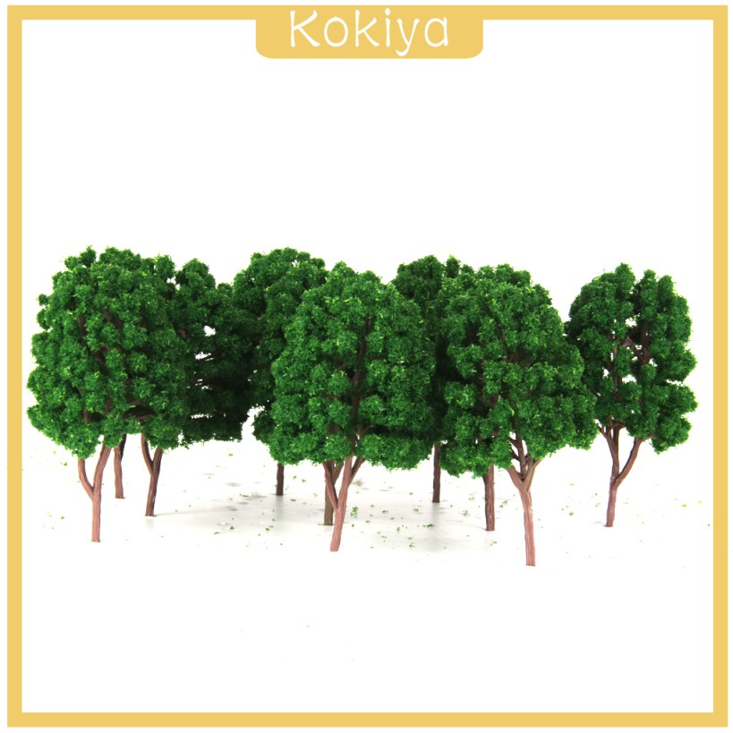 ภาพหน้าปกสินค้า( Kokiya ) โมเดลต้นไม้ขนาด 1 : 100 10 ชิ้น