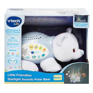 ภาพหน้าปกสินค้า[ใช้ 2 โค้ดลดเพิ่ม] Vtech Starlight Sounds Polar Bear ของเล่น โปรเจคเตอร์ ตุ๊กตา หมีโพล่า พร้อมเสียงดนตรี แสงไฟ ซึ่งคุณอาจชอบราคาและรีวิวของสินค้านี้