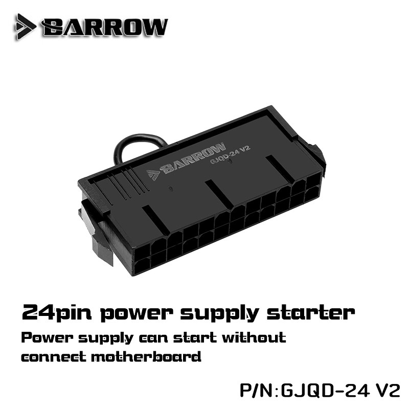 ภาพสินค้าBarrow 24pin power supply starter (24 พินสตาร์ท psu สำหรับเทสระบบ) จากร้าน playcooling บน Shopee ภาพที่ 1