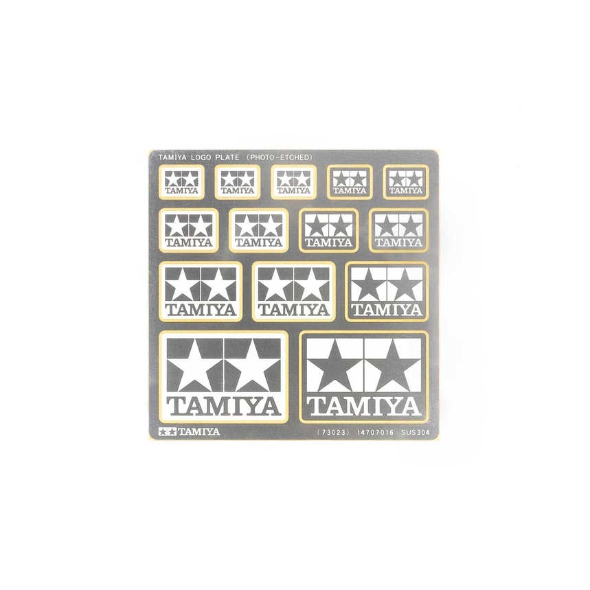 TAMIYA 73023 Tamiya Logo Plate Photo Etched สติกเกอร์ logo tamiya ...