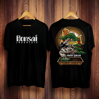 เสื้อยืด พิมพ์ลาย Javanese Asem Bonsai Hobby คุณภาพดีS-5XL