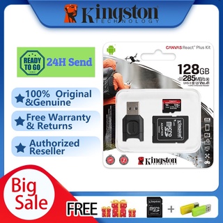 Kingston การ์ดหน่วยความจํา Micro SD MSD ผ้าแคนวาส 10 100MB s 16GB 32GB 64GB 128GB