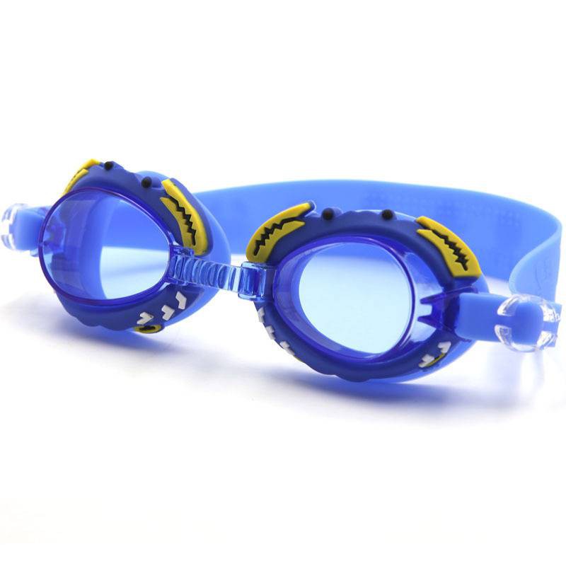 ภาพหน้าปกสินค้าแว่นว่ายน้ำเด็กลายปูสีน้ำเงิน พร้อมส่งจากไทย จากร้าน art44024022 บน Shopee
