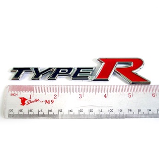 กรุณาวัดขนาดก่อนสั่งซื้อ โลโก้ TYPE R HONDA ฮอนด้า Aegether