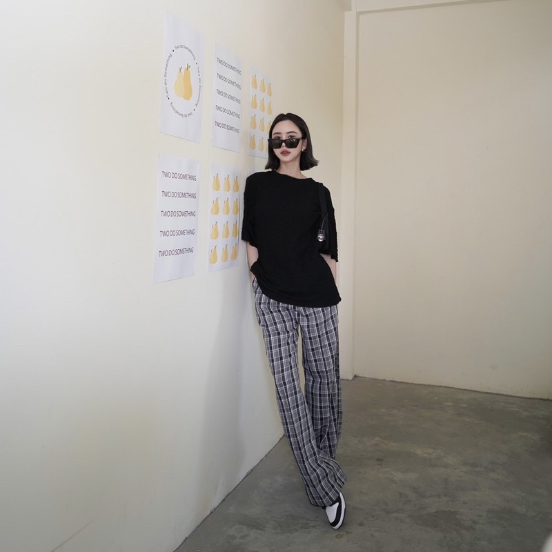 bemingpants029-xs-4xl-cozy-pants-tartan-ลายสก็อต