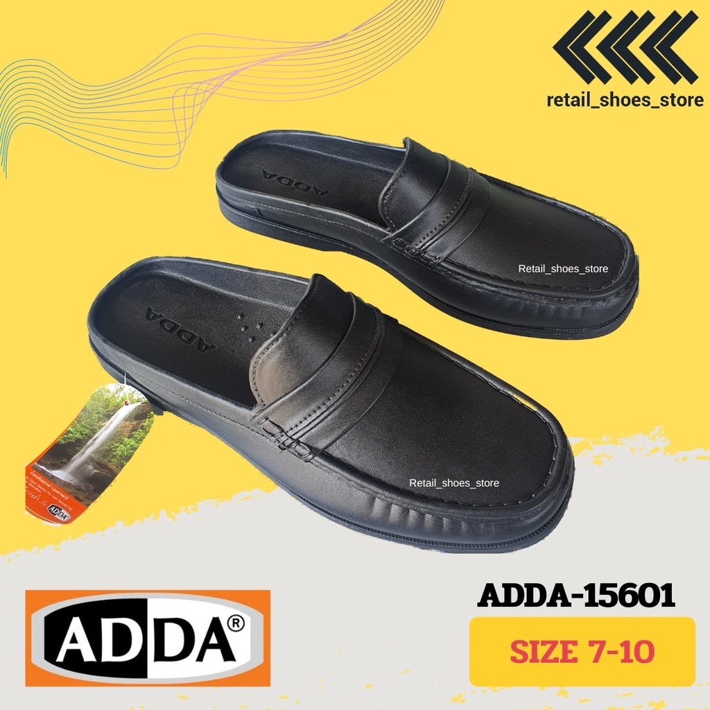 ภาพหน้าปกสินค้าADDA รองเท้าแตะลำลองแบบสวม รุ่น 15601-M1 (ไซส์ 7-10) จากร้าน retail_shoes_store บน Shopee