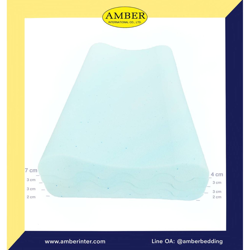 amber-4-layers-adjustable-memory-pillow-หมอนปรับระดับการนอน-amber-ลดอาการปวดคอ