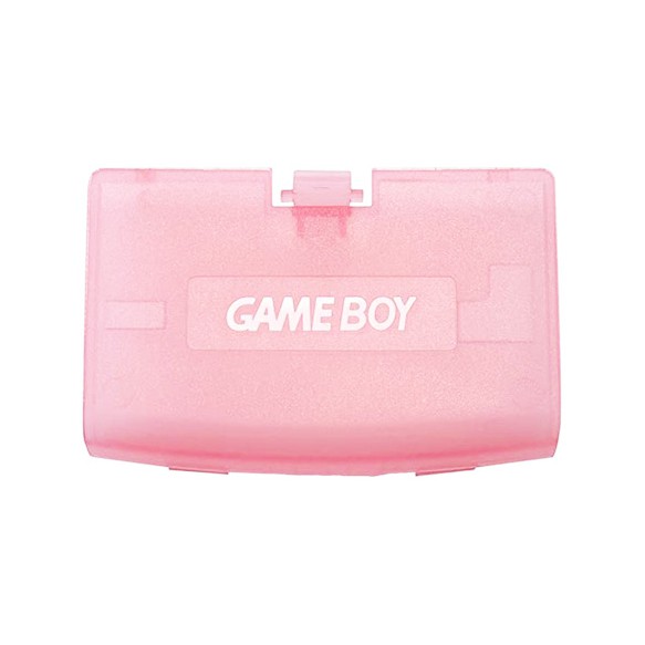 ฝาปิดถ่านเครื่องเกมส์บอย-nintendo-game-boy-advance-gba-battery-cover-สีชมพูใส