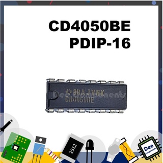CD4050B Logic - IC PDIP-16  -0.5 - 20 V -55°C TO 125°C CD4050BE  TEXAS INSTRUMENTS 5-4-10