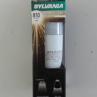 หลอดไฟ LED ยี่ห้อ SYLVANIA รุ่น Stik-Pro 9w Warmwhite 3000K (แสงสีเหลือง)