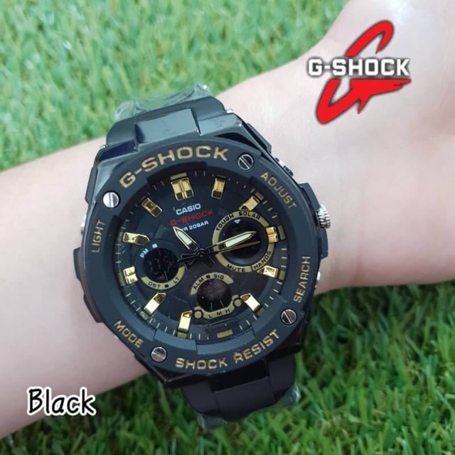 g-shock-นาฬิกาสายเหล็ก