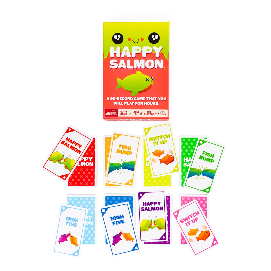 ของแท้-happy-salmon-new-version-board-game