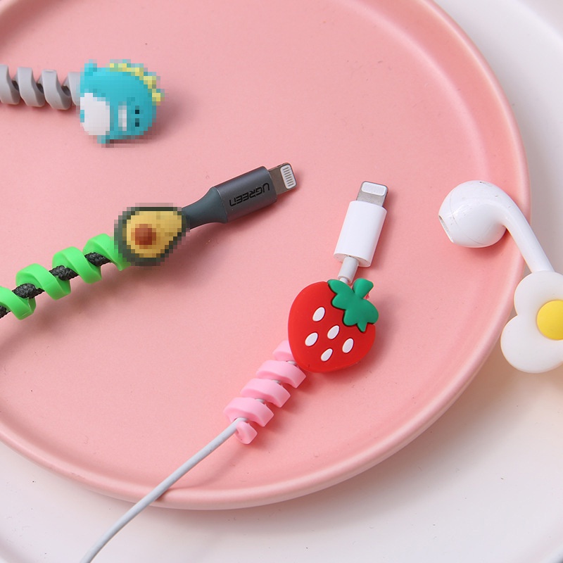 silicone-winder-protection-cover-cute-cartoon-fruit-twist-charging-cable-cord-protector