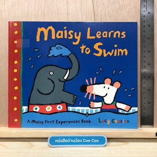 หนังสือภาษาอังกฤษ ปกอ่อน Maisy Learns to Swim - A Maisy First Experiences Book